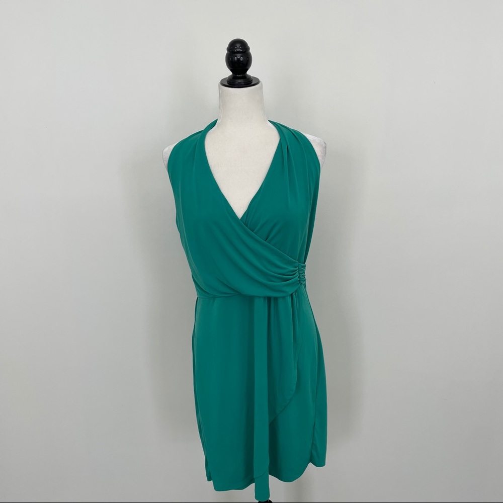 Valerie Bertinelli Green Tulip Bottom Dress - Picture 3 of 5